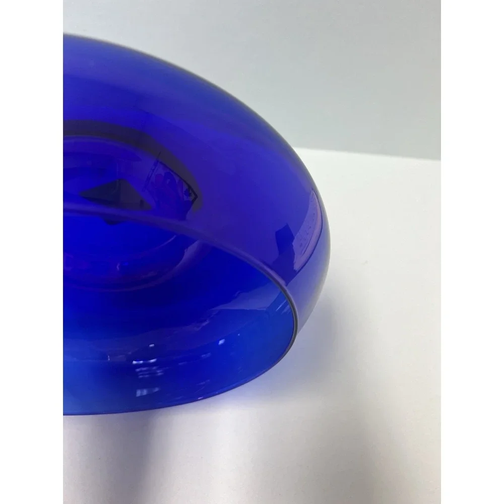 Crisa Mexico Hand-Blown Cobalt Blue Glass‎ Vintage 10